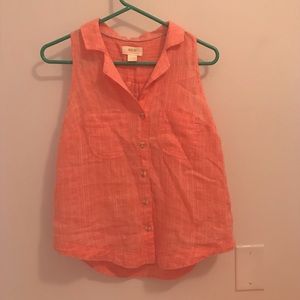 Maeve size 6 blouse - 93% linen